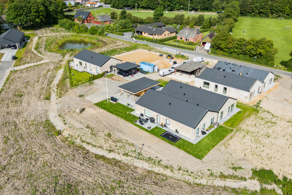 Grundf&oslash;r, Hinnerup, dobbelthuse