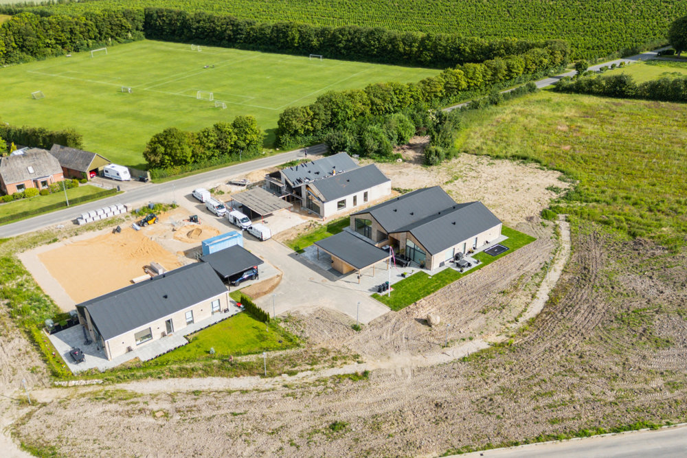 Grundf&oslash;r, Hinnerup, dobbelthuse