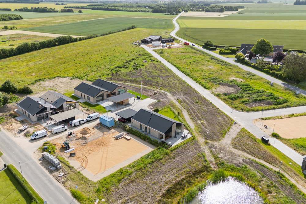 Grundf&oslash;r, Hinnerup, dobbelthuse